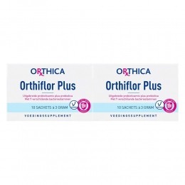 GratisVerzending2xOrthicaOrthiflorPlusProbiotica10sachets