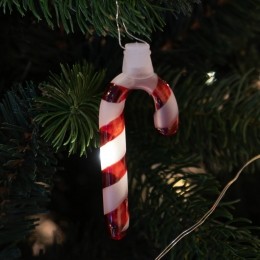 SiriusLEDlichtkettingHannahCandyCanerood
