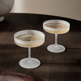 fermLIVINGRipplechampagnekomwit150mlglassetvan2