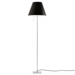 LuceplanCostanzavloerlampD13tifaluzwart