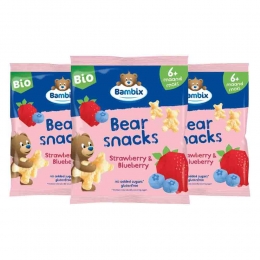 3xBambixBearsnacks6mndAardbeiBosbes180gr