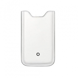 Montblancmeisterstckleathersmartphoneholderformaat73x13cmkleurwit