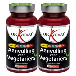GratisVerzending2xLucovitaalVegaAanvulling60capsules