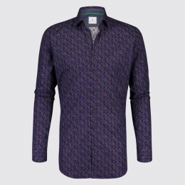 BlueIndustryOverhemdPrintPaars37