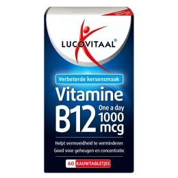 GratisVerzending3xLucovitaalVitamineB121000mcg60kauwtabletten