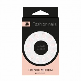 6x2BNepnagelsFrenchMedium27stuks