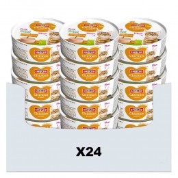 24xSmolkeKattenvoerSoftPatKip80gr