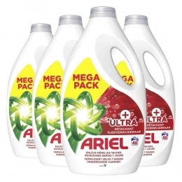 4xArielVloeibaarWasmiddelUltraVlekverwijderaar46Wasbeurten2070ml