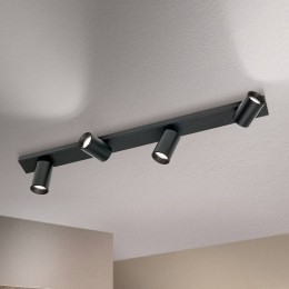 ORIONPlafondspotSean4-lampszwart