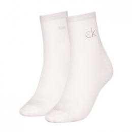 CalvinKlein2stuksShinyLogoShortSocksActie
