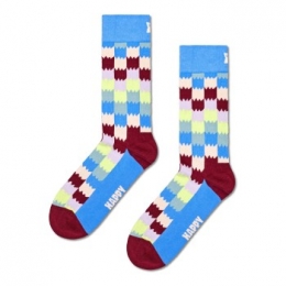 HappySocksDizzyCheckSockActie