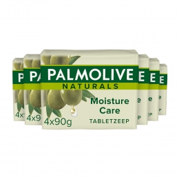 6xPalmoliveTabletzeepNaturalsOlijfMelk4x90gr