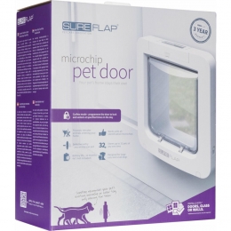 SureFlapMicrochipHuisdierluikWit