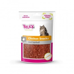 20xTrulyCatSnacksAnti-HaarbalmetKip50gr