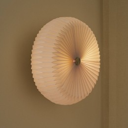 NordluxBelloy40plafondlamppapierenplisskapwit