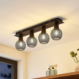 LindbyZerdaplafondlamprooster4-lamps