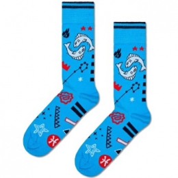 HappySocksZodiacSignsPiscesSockActie