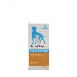 NoWormExitelPlusOntwormingTablettenHondvanaf05kg4tabletten