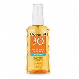 3xBiodermalZonnesprayTransparantSPF30175ml