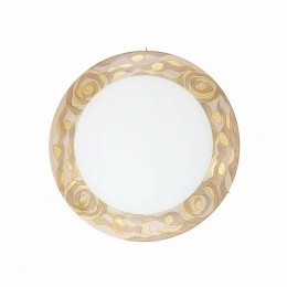 KolarzSerenaplafondlampcrmekleurig40cmmetaalglas