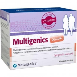 GratisVerzendingMetagenicsMultigenSenior30stuks