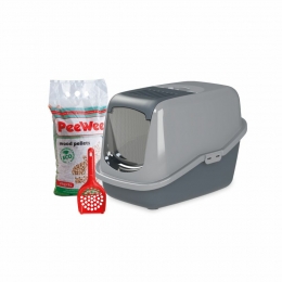 PeeWeeStartpakketEcoHusAntraciet-Grijs56x39x385cm