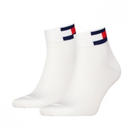 TommyMenUniFlagQuarterSock2stuksActie