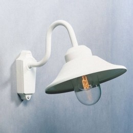 KonstsmideBuitenwandlampVegabreedte295cmwit