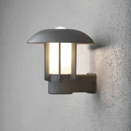 KonstsmideAluminiumbuitenwandlampHEIMDALzilvergrijs