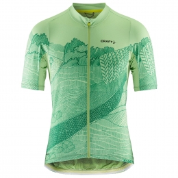 CRAFTADVEnduranceGraphicfietsshirtmetkortemouwenvoorherenMaat2XL