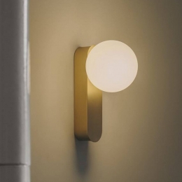LEDS-C4LEDwandlampPerlinagoudkleurigdimbaar