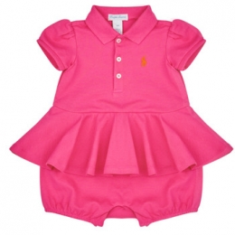 KorteJurkPoloRalphLaurenSSPEPLUMBU-ONEPIECE-SHORTALL