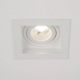 SearchlightInbouwlampGridOnewit10x10cmaluminiumGU10