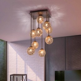 PaulNeuhausGretaplafondlamp55cm9-lampsmetaalG9