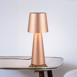 TrioLightingNubischetafellampbruinhoogte40cmmetaalE27