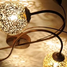 PaulNeuhausGretaplafondlamp72cm4-lampsmetaalG9