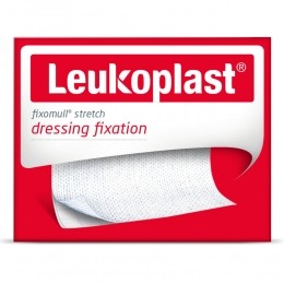 3xLeukoplastFixomullStretchfixatiepleister10cmx10m