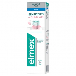 6xElmexTandpastaSensitivePlusGumCareWhite75ml