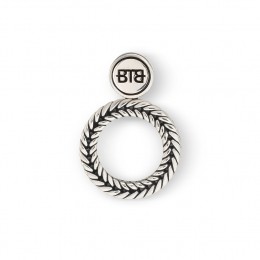 BUDDHATOBUDDHA426one-barbaraEarstudSilverSinglePiece-Oorbel