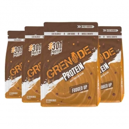 4xGrenadeProteinPowderFudgedUp480gr