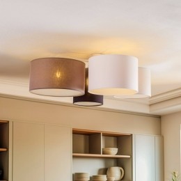 EulunaLodgeplafondlamp4-lampsmeerkleurig