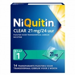 NiquitinClearNicotinepleisters21mgStap114stuks