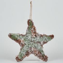 KerstdecoratiesBizzottoPENDAGLIORATTANSTELLAGHIACCIATOL