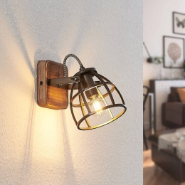 LindbyplafondspotRutger16cm2-lampshoutkooiE14