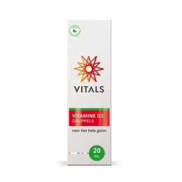 GratisVerzending2xVitalsVitamineD3Druppels20ml