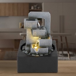 GloboLED-binnenfonteinFontanaantracietgrijstrap