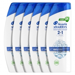 6xHeadShoulders2in1Classic400ml