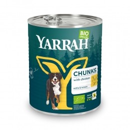 6xYarrahBioHondenvoerChunksKip820gr