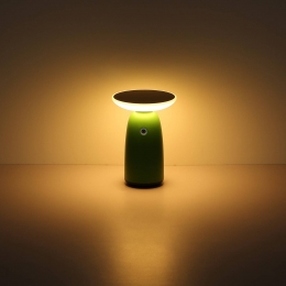 GloboLEDtafellampopzonne-energie36625witmetaal23cmdimbaar