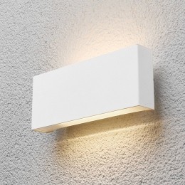 LindbyLEDbuitenwandlampSafirametaalomhoogomlaagIP44